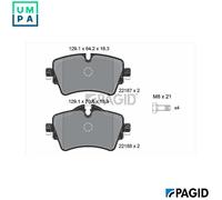 PAGID T2410N Brake pad set