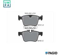 PAGID T2461N Brake pad set