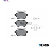 PAGID T2494N Brake pad set