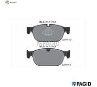 BRAKE PAD SET DISC BRAKE T2515N FOR POLESTAR VOLVO V60/II/Cross/Country XC90