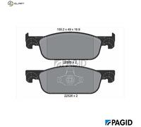 PAGID T2594N Brake pad set