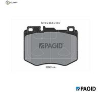 PAGID T2707N Brake pad set