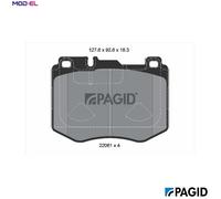 PAGID T2707N Brake pad set
