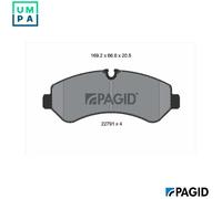 BRAKE PAD SET DISC BRAKE T2783N FOR MERCEDES-BENZ G-CLASS/Platform/Chassis 2.0L