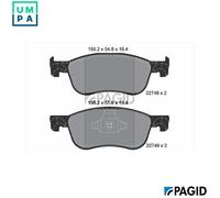 PAGID T2793N Brake pad set