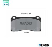 BRAKE PAD SET DISC BRAKE T2898N FOR TESLA MODEL/Y/3