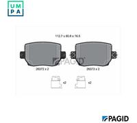 BRAKE PAD SET DISC BRAKE T2917N FOR TESLA MODEL/Y/3