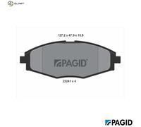 PAGID T3093N Brake pad set