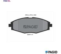 PAGID T3093N Brake pad set