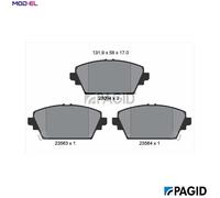 BRAKE PAD SET DISC BRAKE T3111N FOR MG NISSAN HONDA ACCORD/VI/Hatchback/VII 1.8L