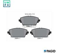 BRAKE PAD SET DISC BRAKE T3111N FOR MG NISSAN HONDA ACCORD/VI/Hatchback/VII 1.8L