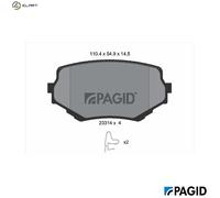 BRAKE PAD SET DISC BRAKE T3112N FOR SUZUKI GRAND/VITARA/Open/Off-Road/Vehicle