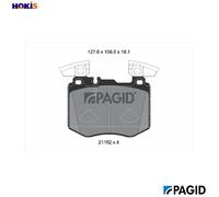 PAGID T3175N Brake pad set