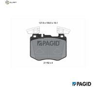 PAGID T3175N Brake pad set