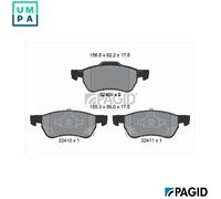 BRAKE PAD SET DISC BRAKE T3193N FOR MG 10E4E/G10DT 1.0L 3cyl ZS SUVG15D 1.5L