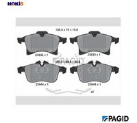 BRAKE PAD SET DISC BRAKE T4171N FOR OPEL CORSA ADAM B10XFT/10XFL D10XFT 1.0L
