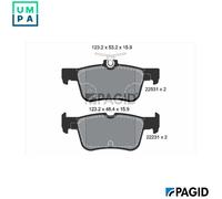 BRAKE PAD SET DISC BRAKE T4181N FOR FORD USA YMCB/YMCA/YLCA/YLCB/BCCA 2.0L 4cyl