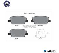 BRAKE PAD SET DISC BRAKE T4188N FOR HYUNDAI SANTA/FE/IV/SUV/Van G4KJ 2.4L 4cyl
