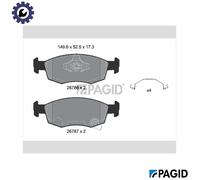 PAGID T4254N Brake pad set