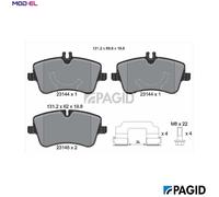 BRAKE PAD SET DISC BRAKE T5111N FOR MERCEDES-BENZ C-CLASS/T-Model CLK SLK 1.8L