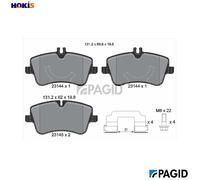 BRAKE PAD SET DISC BRAKE T5112N FOR MERCEDES-BENZ C-CLASS/T-Model CLK SLK 1.8L