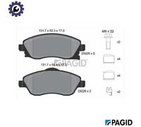BRAKE PAD SET DISC BRAKE T5128N FOR OPEL TIGRA/TwinTop CORSA/Hatchback/Van 1.0L