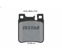 Textar Rear Pads fits Mercedes-Benz E-Class 124 SL S-Class C-Class CLK SLK