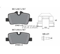 TEXTAR 2142101 Brake pad set