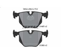 Textar Rear Brake Pads fits BMW X3 3 Series Land Rover Range 2148703