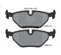 Brake Pad Set, disc brake TEXTAR 2193404 for SAAB 9-5 (YS3E) 2 1997-2009