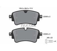 Brake Pad Set, disc brake TEXTAR 2230801 for AUDI Q5 (FYB, FYG) 2 2016-2018
