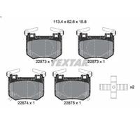 TEXTAR 2287301 Brake pad set