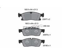 Brake Pad Set, disc brake TEXTAR 2297701 for LEVANTE SUV (M161) 3 2016-