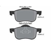 Brake Pad Set, disc brake TEXTAR 2307401 for VOLVO S60 I (384) 2 2000-201