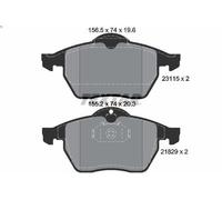 Brake Pad Set, disc brake TEXTAR 2311502 for SAAB 9-5 (YS3E) 3 2001-2005