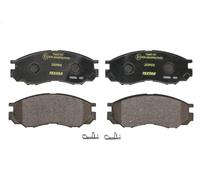 Textar Front Brake Pads fits Mitsubishi L400 L200 L300 Delica / Space Gear