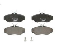 Textar Front Brake Pad Set 2345201 – Full Set of 4 with Caliper Screws for Land Rover Discovery