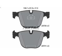 Textar Rear Brake Pads 2373001 – Prepared for Wear Indicator – Genuine OE Set of 4