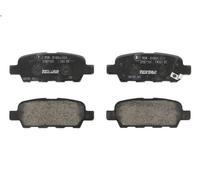 Brake Pad Set, disc brake TEXTAR 2387101 for INFINITI FX 3.5 2003-2008