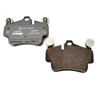 Brake Pad Set, disc brake TEXTAR 2404901 for PORSCHE 911 (997) 3.6 2004-2008