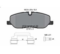 Brake Pad Set, disc brake TEXTAR 2419101 for DISCOVERY IV (L319) 3 2009-2018
