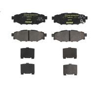 Brake Pad Set, disc brake TEXTAR 2427101 for SUBARU XV (_GP_) 2 2012-2017