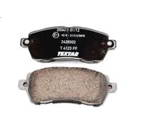 Brake Pad Set, disc brake TEXTAR 2428302 for FORD FIESTA VI Van 1 2013-2017