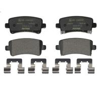Textar 2442101 Rear Axle Disc Brake Pad Set Fits Chevrolet Opel Saab Vauxhall