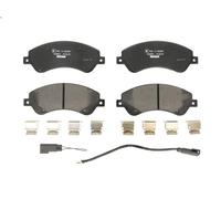 Brake Pad Set, disc brake TEXTAR 2448501 for TRANSIT Van (FA_ _) 2.2 2006-2014