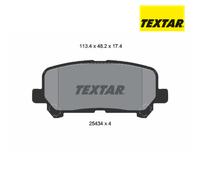 TEXTAR 2543403 Brake pad set