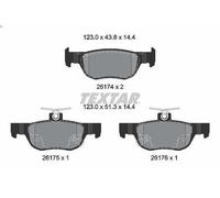TEXTAR 2617401 Brake pad set