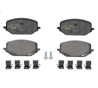 Brake Pad Set, disc brake TEXTAR 2658801 for OPEL GRANDLAND X Van 2 2017-2021