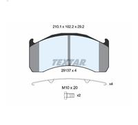 Textar Brake Pad Set - Front & Rear - Fits Volvo FL (2000 on)