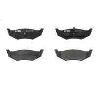 Brake Pad Set, disc brake TRW GDB1234 for DODGE NEON 2 1996-1999